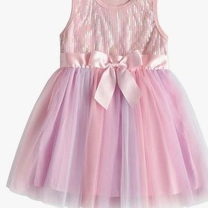 5T sequin and tulle dress